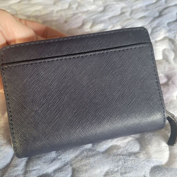 Kate Spade Leather Wallet, navy blue - Picture 2 of 9